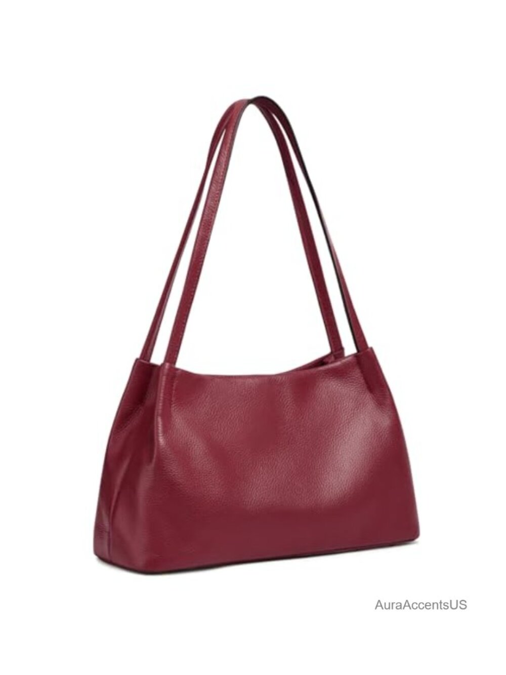 Genuine Leather Hobo Bag Soft Shoulder Purse for Women